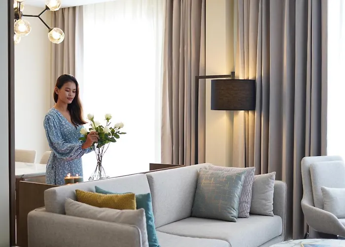 Deluxe Kamer met Twee Slaapkamers en een King Size Bed